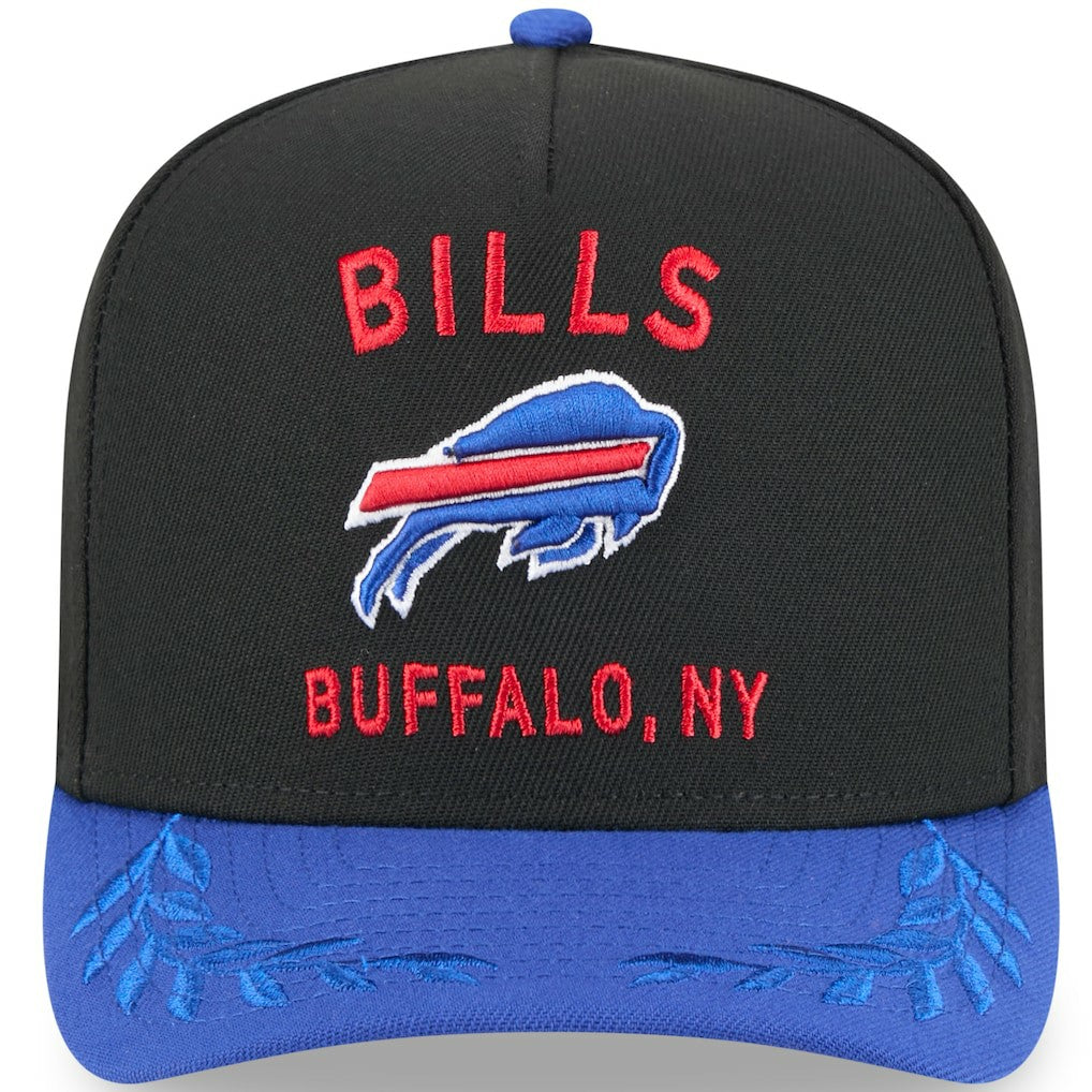 Buffalo Bills New Era Youth 2025 NFL Draft A-Frame 9FIFTY Snapback Hat