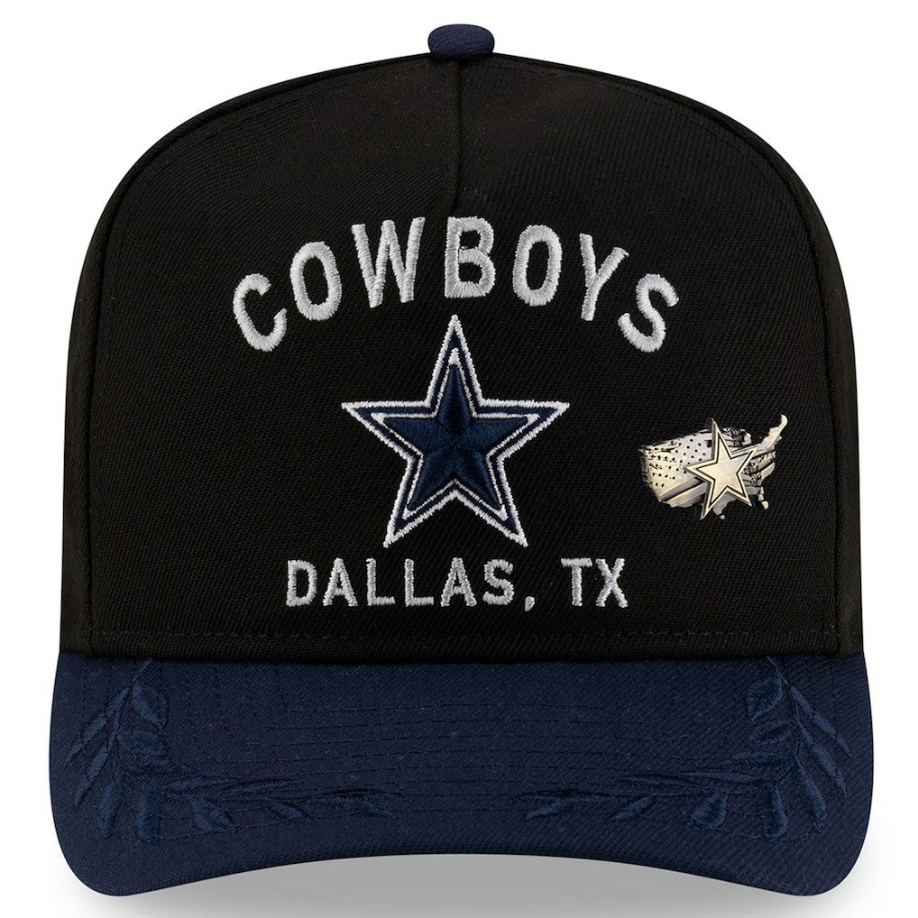 Dallas Cowboys New Era 2025 NFL Draft On Stage A-Frame 59FIFTY Fitted Hat