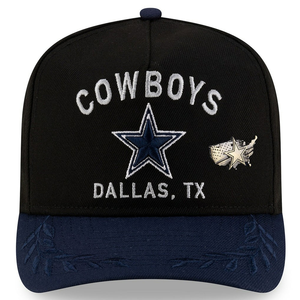 Dallas Cowboys New Era 2025 NFL Draft On Stage A-Frame 59FIFTY Fitted Hat