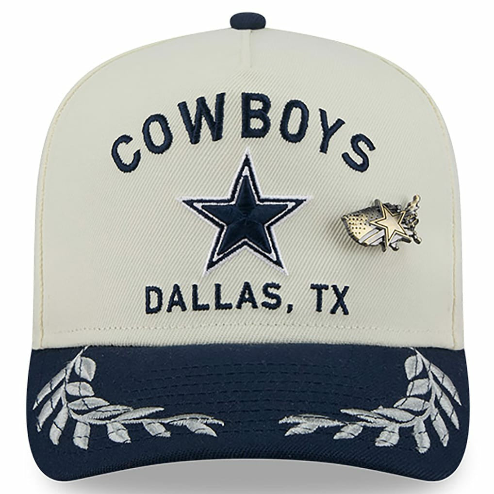 Dallas Cowboys New Era 2025 NFL Draft A-Frame 59FIFTY Fitted Hat