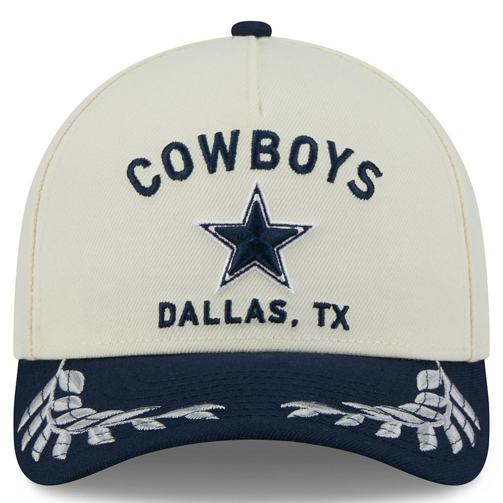 Dallas Cowboys New Era 2025 NFL Draft 9FORTY A-Frame M-Crown Adjustable Hat