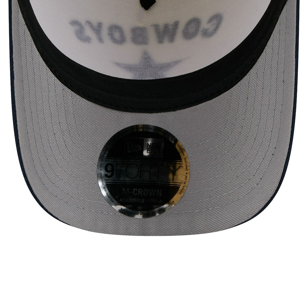 Dallas Cowboys New Era 2025 NFL Draft 9FORTY A-Frame M-Crown Adjustable Hat