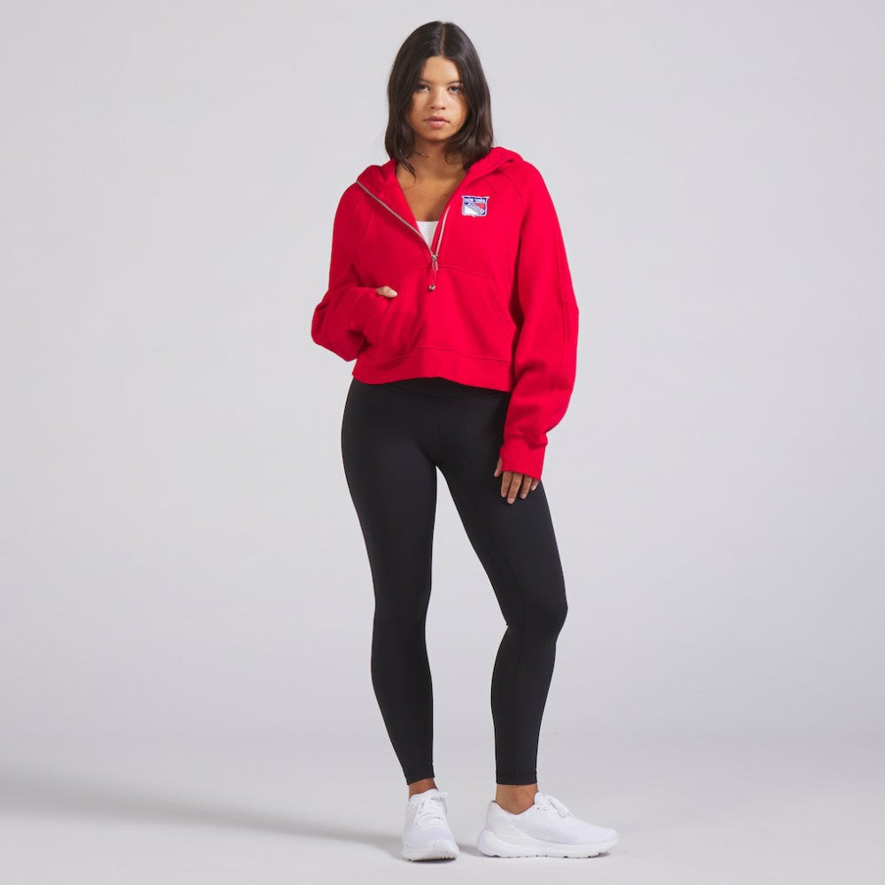 New York Rangers lululemon Women's Scuba Oversized Half-Zip Hoodie Discount