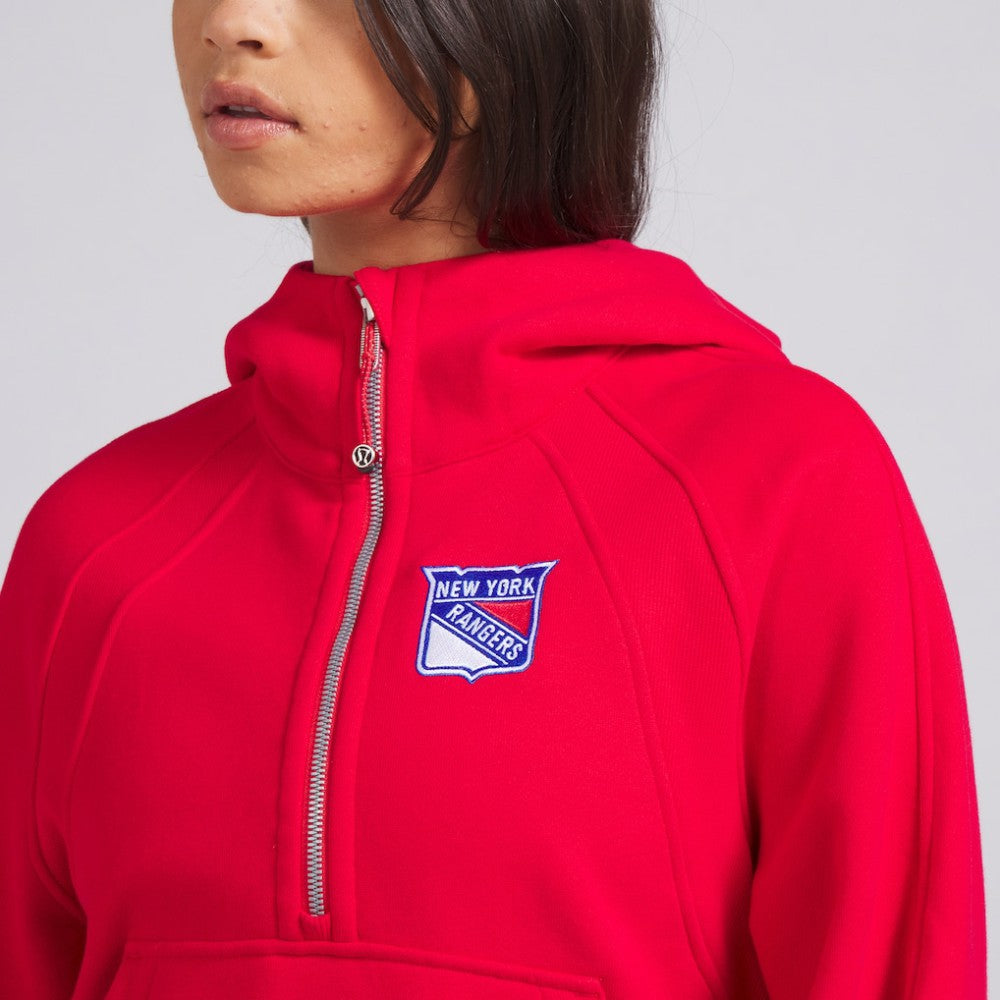 New York Rangers lululemon Women's Scuba Oversized Half-Zip Hoodie Discount