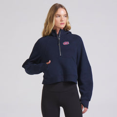 Montreal Canadiens lululemon Women's Scuba Oversized Half-Zip Hoodie Outlet