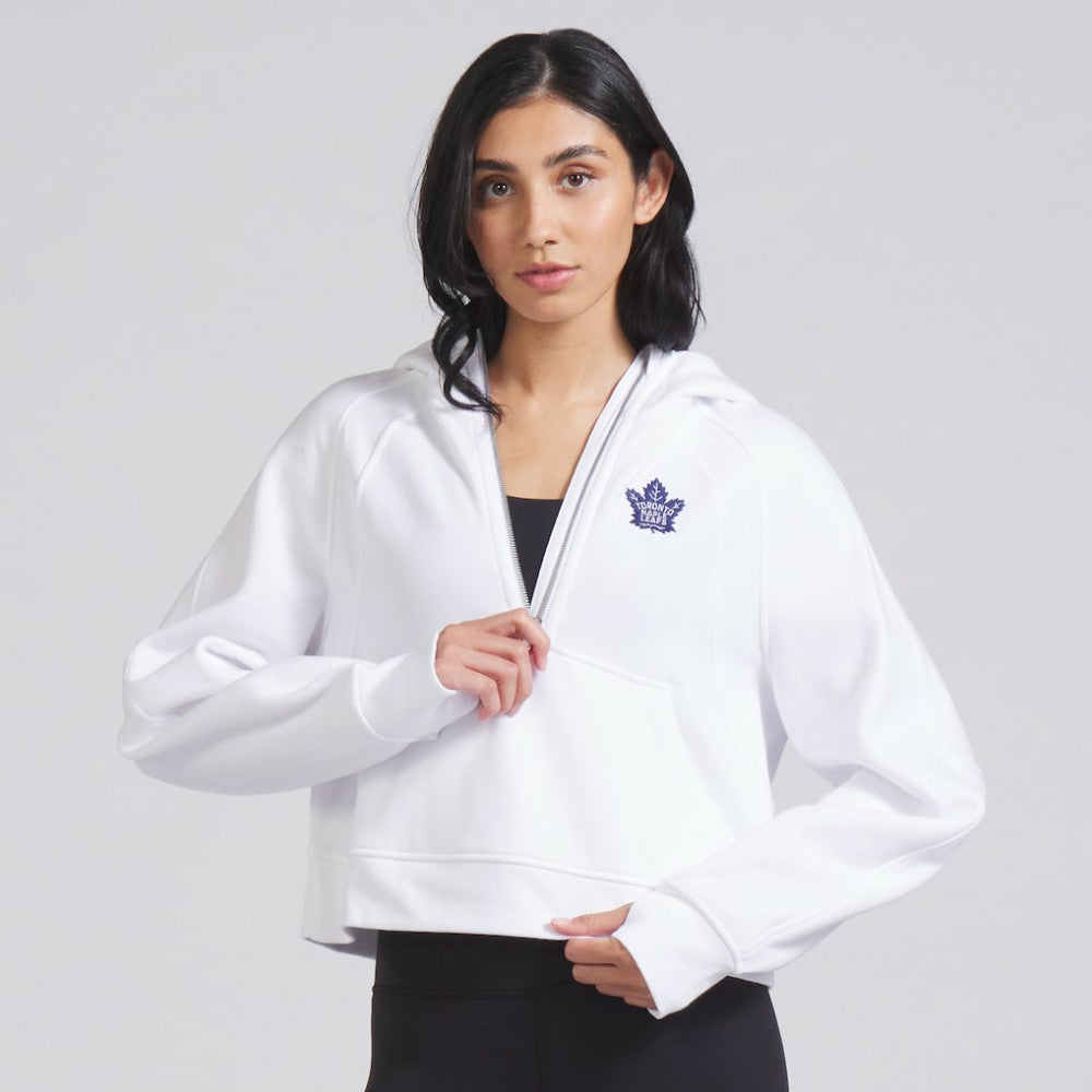 Toronto Maple Leafs lululemon Women's Scuba Oversized Half-Zip Hoodie For Sale