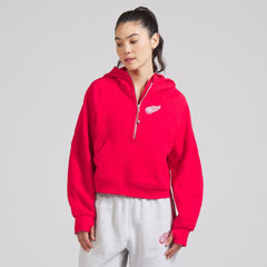 Detroit Red Wings lululemon Women's Scuba Oversized Half-Zip Hoodie On Sale