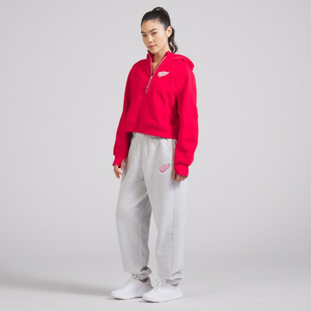 Detroit Red Wings lululemon Women's Scuba Oversized Half-Zip Hoodie On Sale