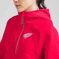 Detroit Red Wings lululemon Women's Scuba Oversized Half-Zip Hoodie On Sale
