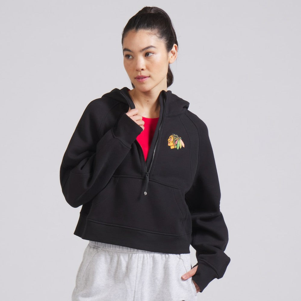 Chicago Blackhawks lululemon Women's Scuba Oversized Half-Zip Hoodie Online