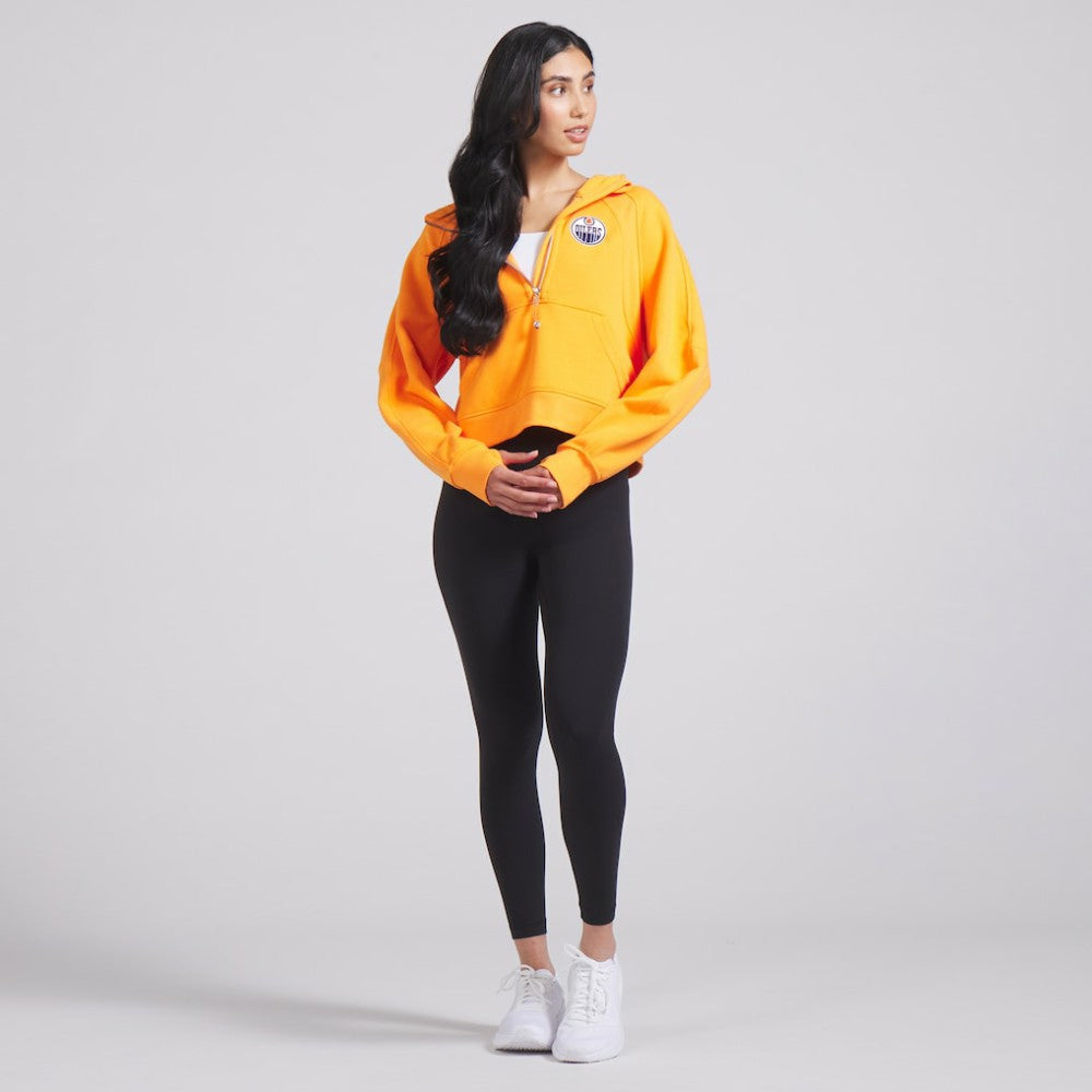 Edmonton Oilers lululemon Women's Scuba Oversized Half-Zip Hoodie Outlet