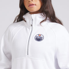 Edmonton Oilers lululemon Women's Scuba Oversized Half-Zip Hoodie On Sale