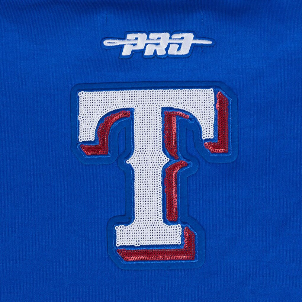 Texas Rangers Pro Standard Women's Game Day Classics Crewneck Pullover Sweatshirt | MLB For sale