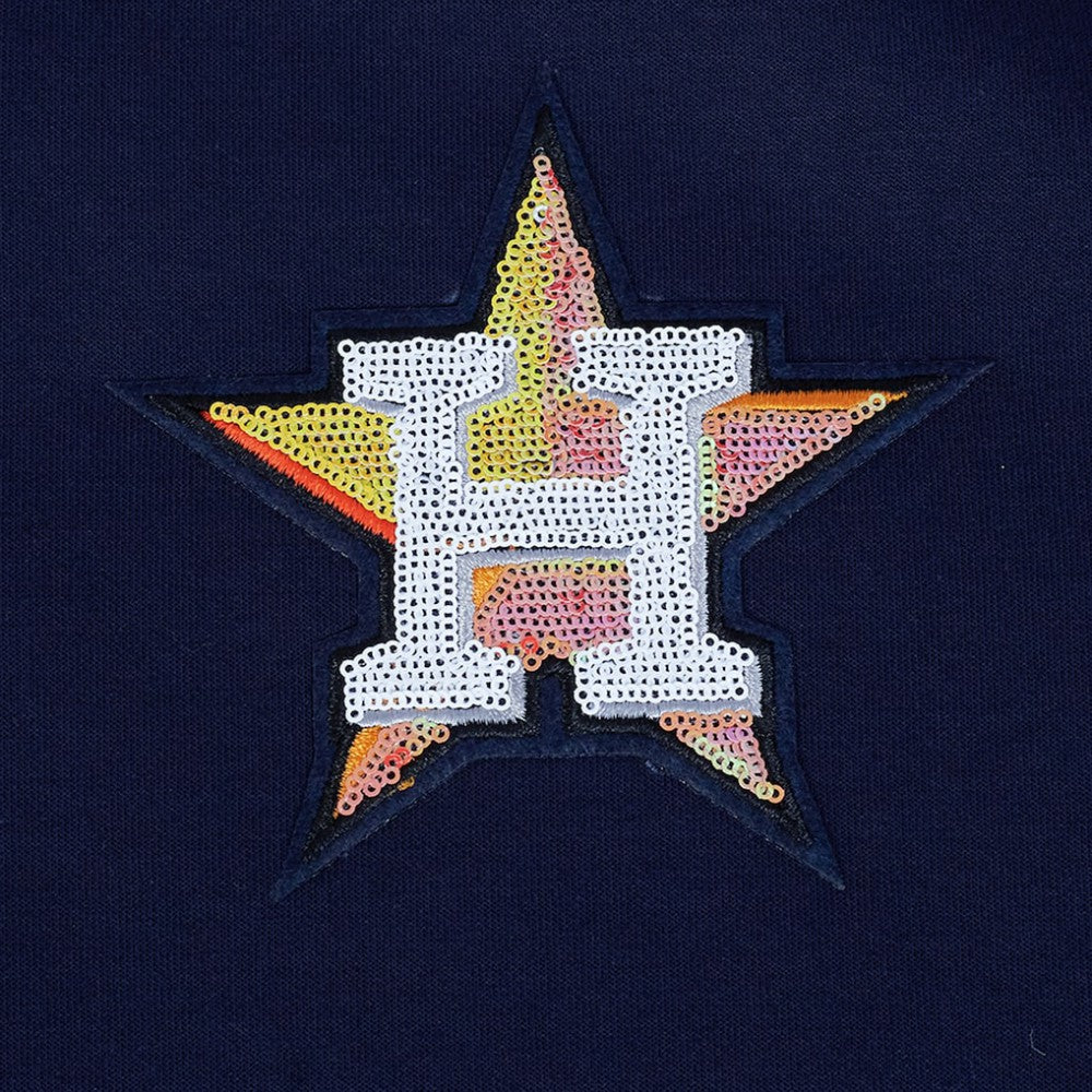 Houston Astros Pro Standard Women's Game Day Classics Crewneck Pullover Sweatshirt | MLB For sale