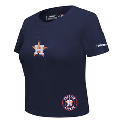 Houston Astros Pro Standard Women's Game Day Classics Baby Doll Cropped T-Shirt | MLB Sale