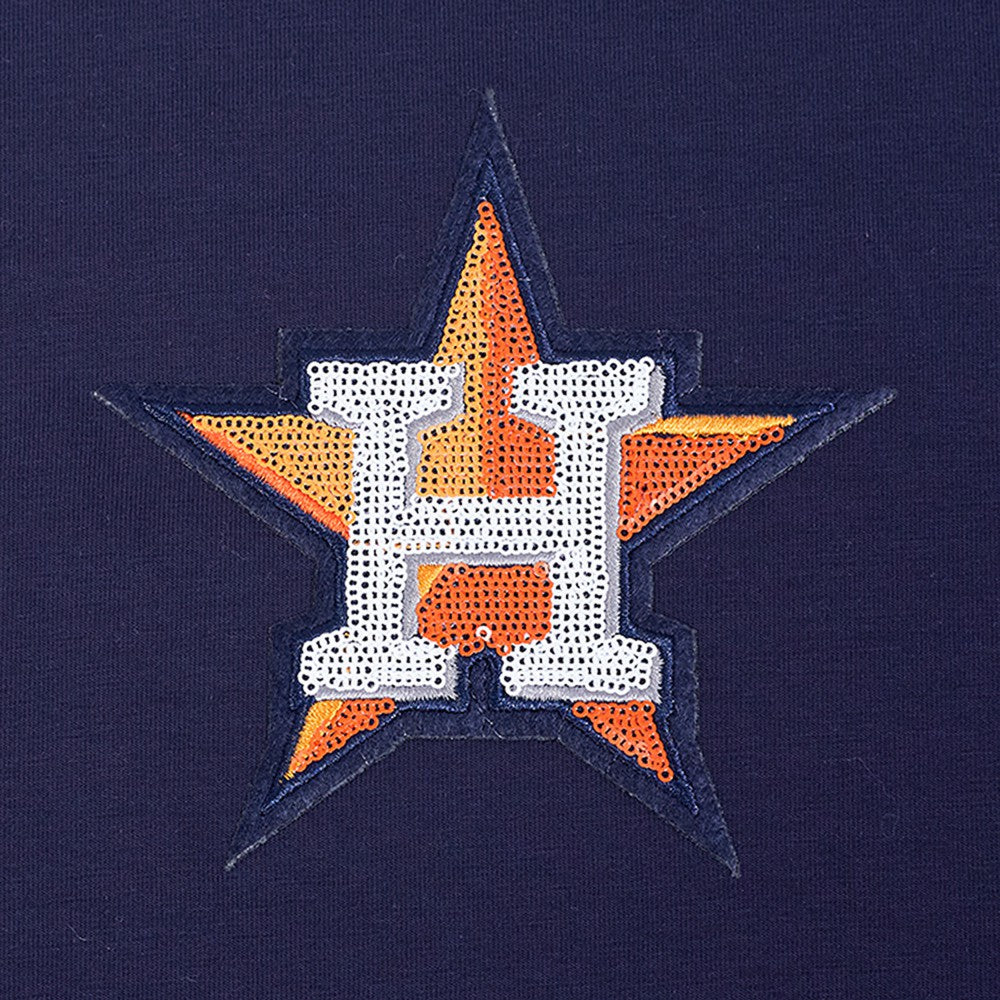 Houston Astros Pro Standard Women's Game Day Classics Baby Doll Cropped T-Shirt | MLB Sale