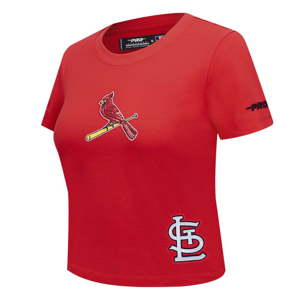 St. Louis Cardinals Pro Standard Women's Game Day Classics Baby Doll Cropped T-Shirt | MLB Sale