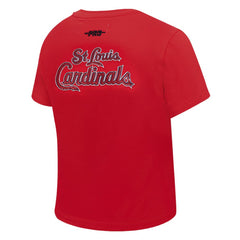 St. Louis Cardinals Pro Standard Women's Game Day Classics Baby Doll Cropped T-Shirt | MLB Sale