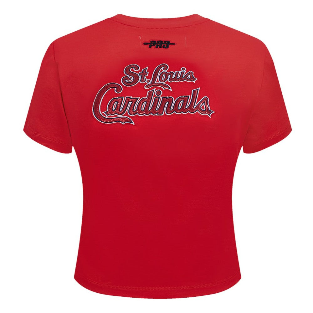 St. Louis Cardinals Pro Standard Women's Game Day Classics Baby Doll Cropped T-Shirt | MLB Sale