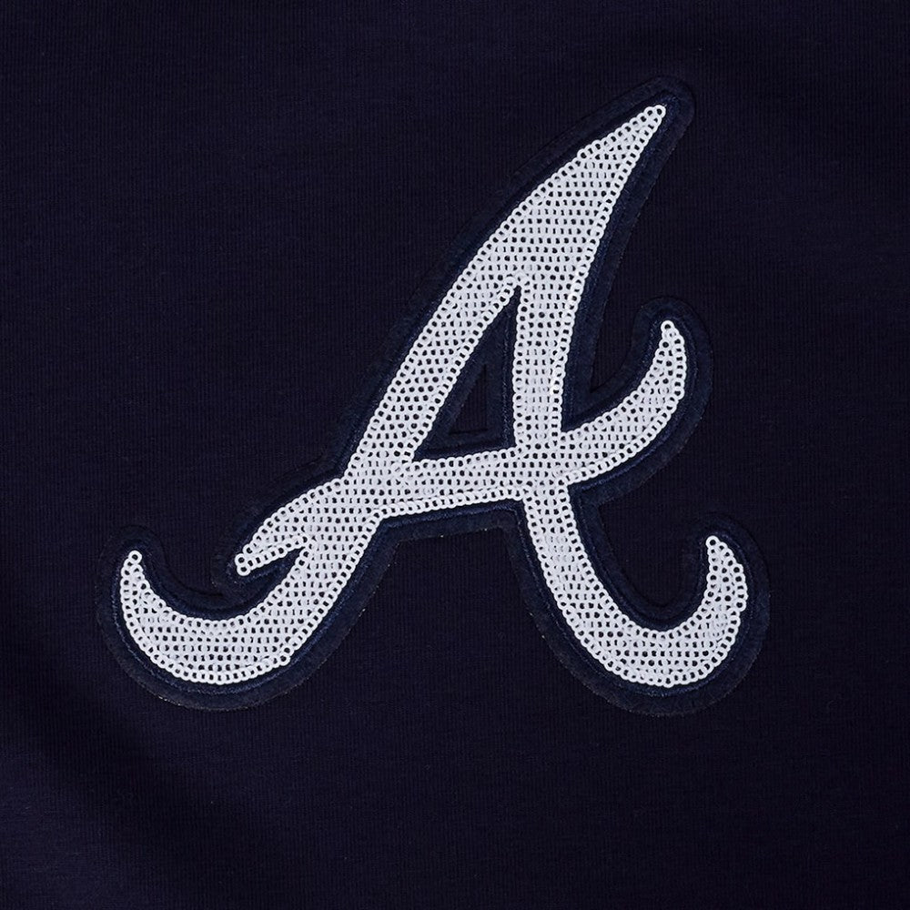 Atlanta Braves Pro Standard Women's Game Day Classics Baby Doll Cropped T-Shirt | MLB Near me
