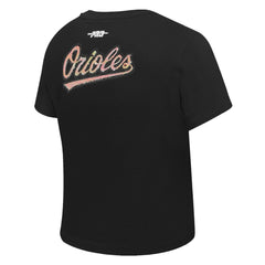 Baltimore Orioles Pro Standard Women's Game Day Classics Baby Doll Cropped T-Shirt | MLB For sale
