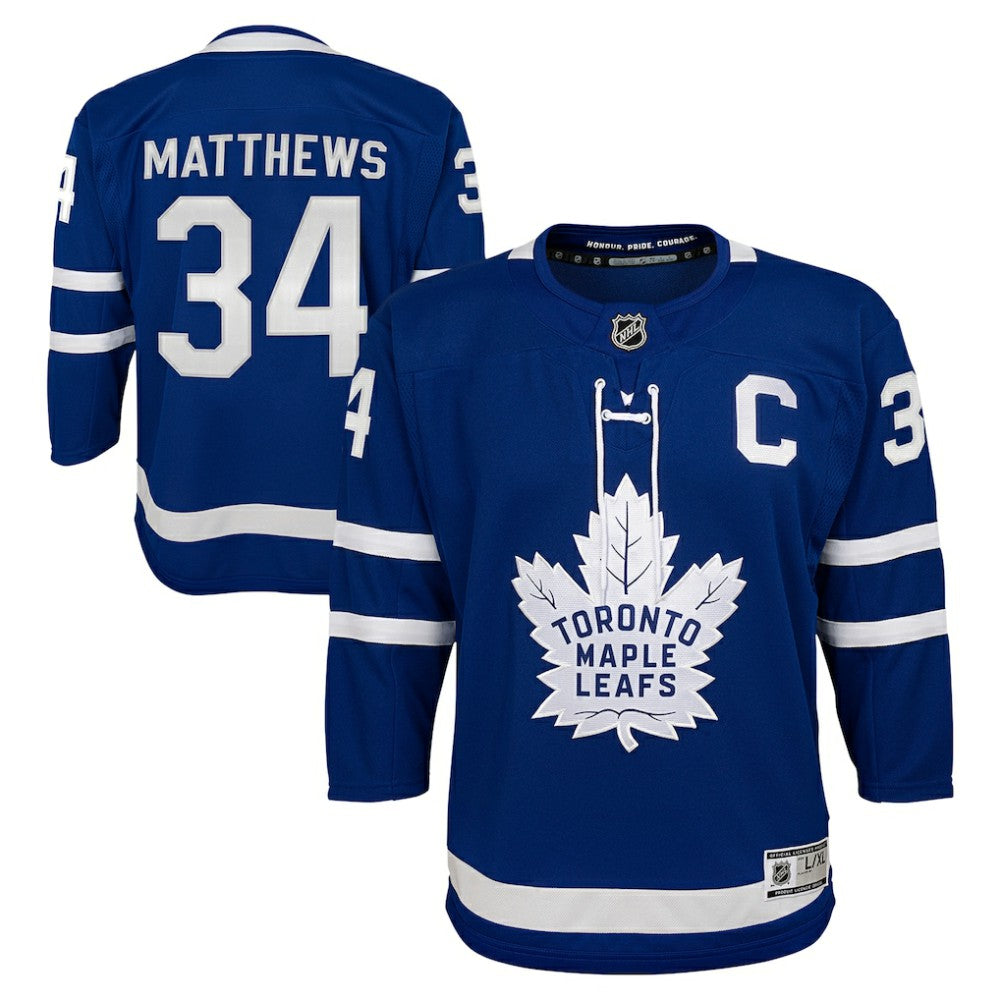 Auston Matthews Toronto Maple Leafs Youth Home Premier Player Jersey Discount