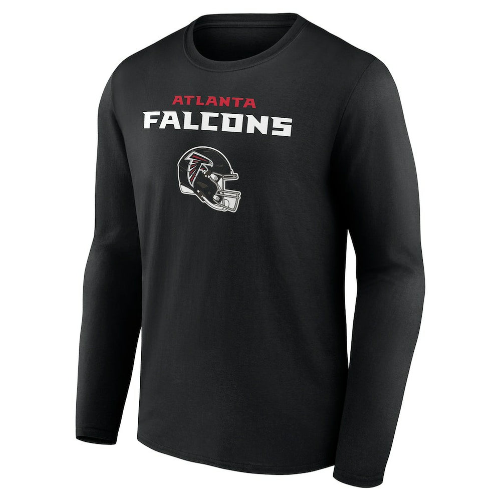 Atlanta Falcons  Michael Penix Jr.  Name & Number Team Wordmark Long Sleeve T-Shirt