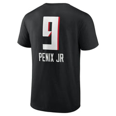 Atlanta Falcons  Michael Penix Jr.  Name & Number Team Wordmark T-Shirt