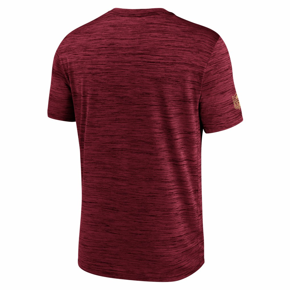 San Francisco 49ers Nike Big & Tall Sideline Velocity Performance T-Shirt