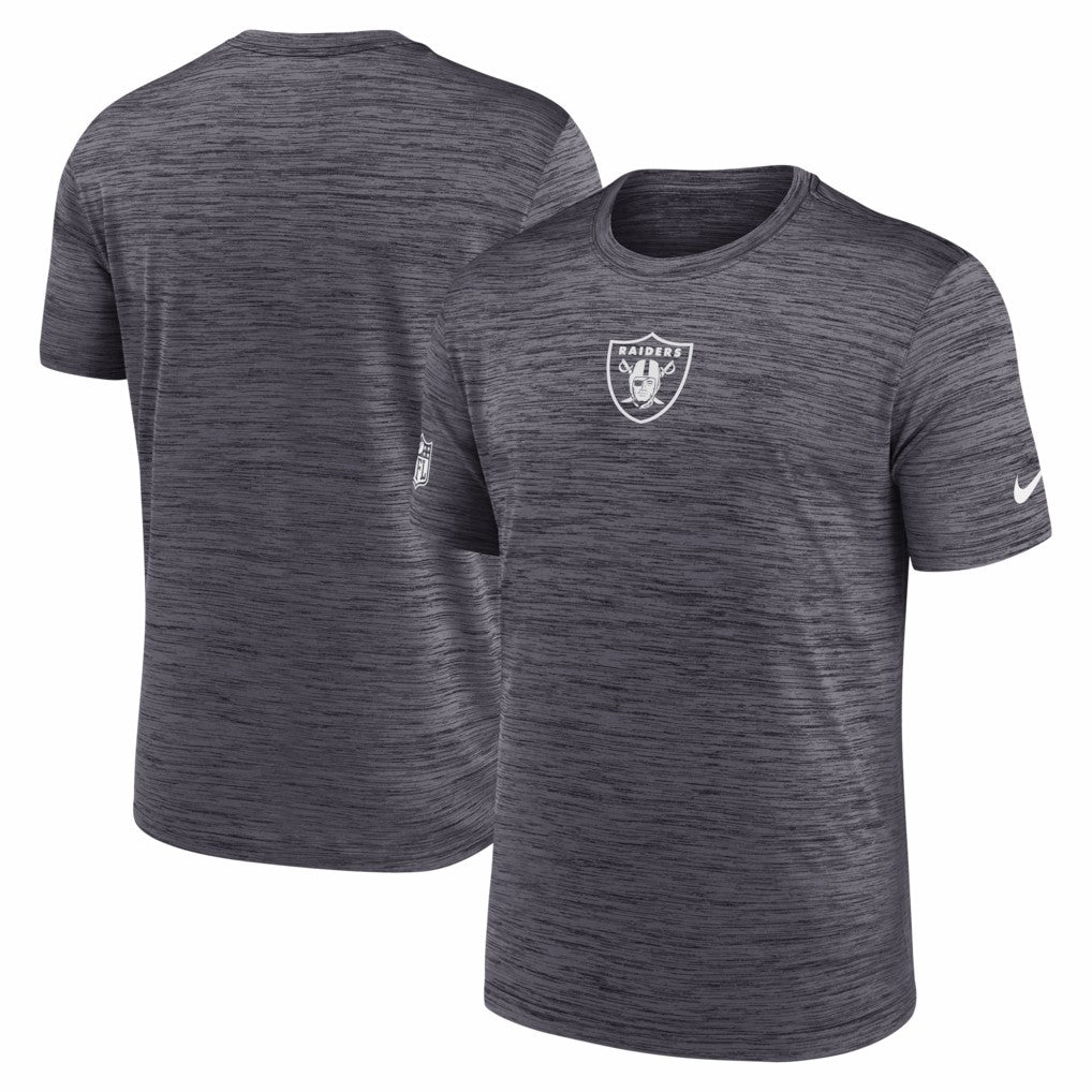 Las Vegas Raiders Nike Big & Tall Sideline Velocity Performance T-Shirt