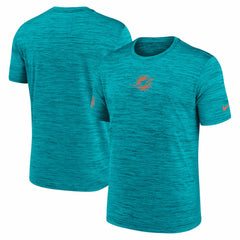 Miami Dolphins Nike Big & Tall Sideline Velocity Performance T-Shirt