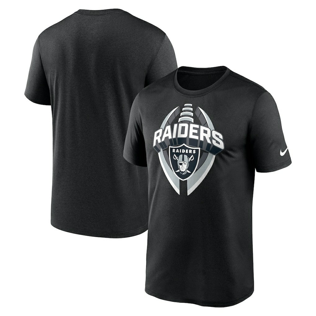 Las Vegas Raiders Nike Big & Tall Primetime Legend Icon Performance T-Shirt