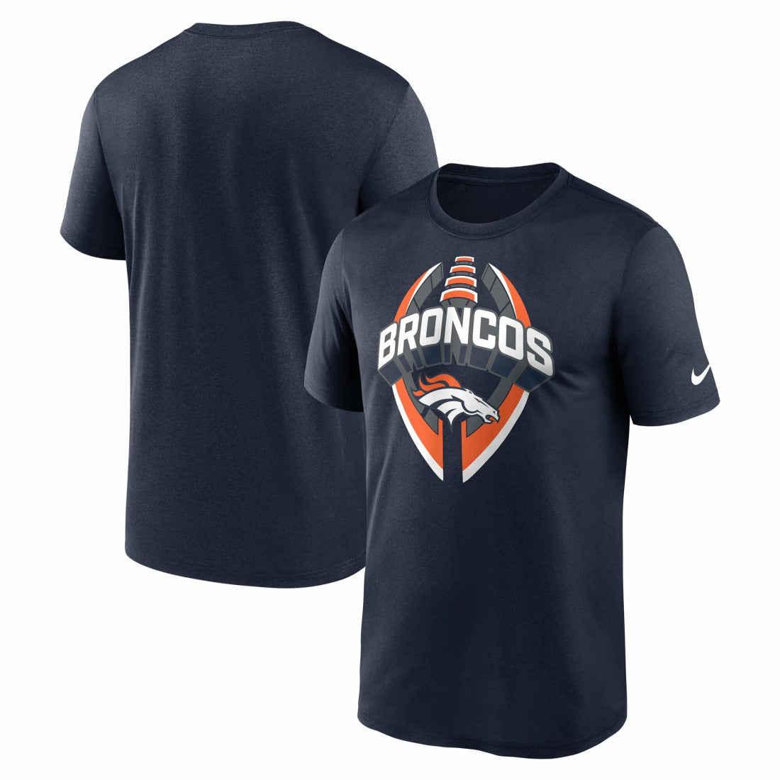 Denver Broncos Nike Big & Tall Primetime Legend Icon Performance T-Shirt