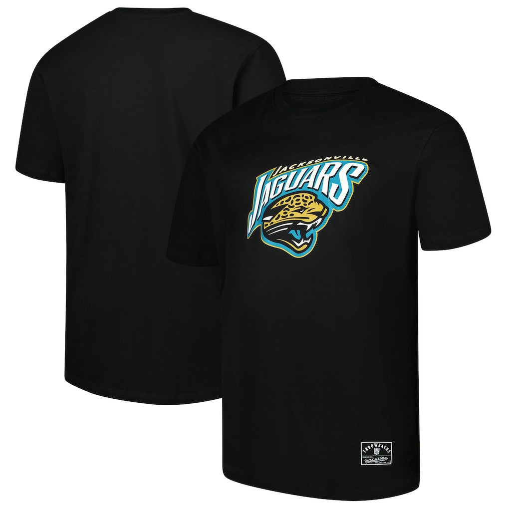 Jacksonville Jaguars Mitchell & Ness Classic Crew Neck T-Shirt