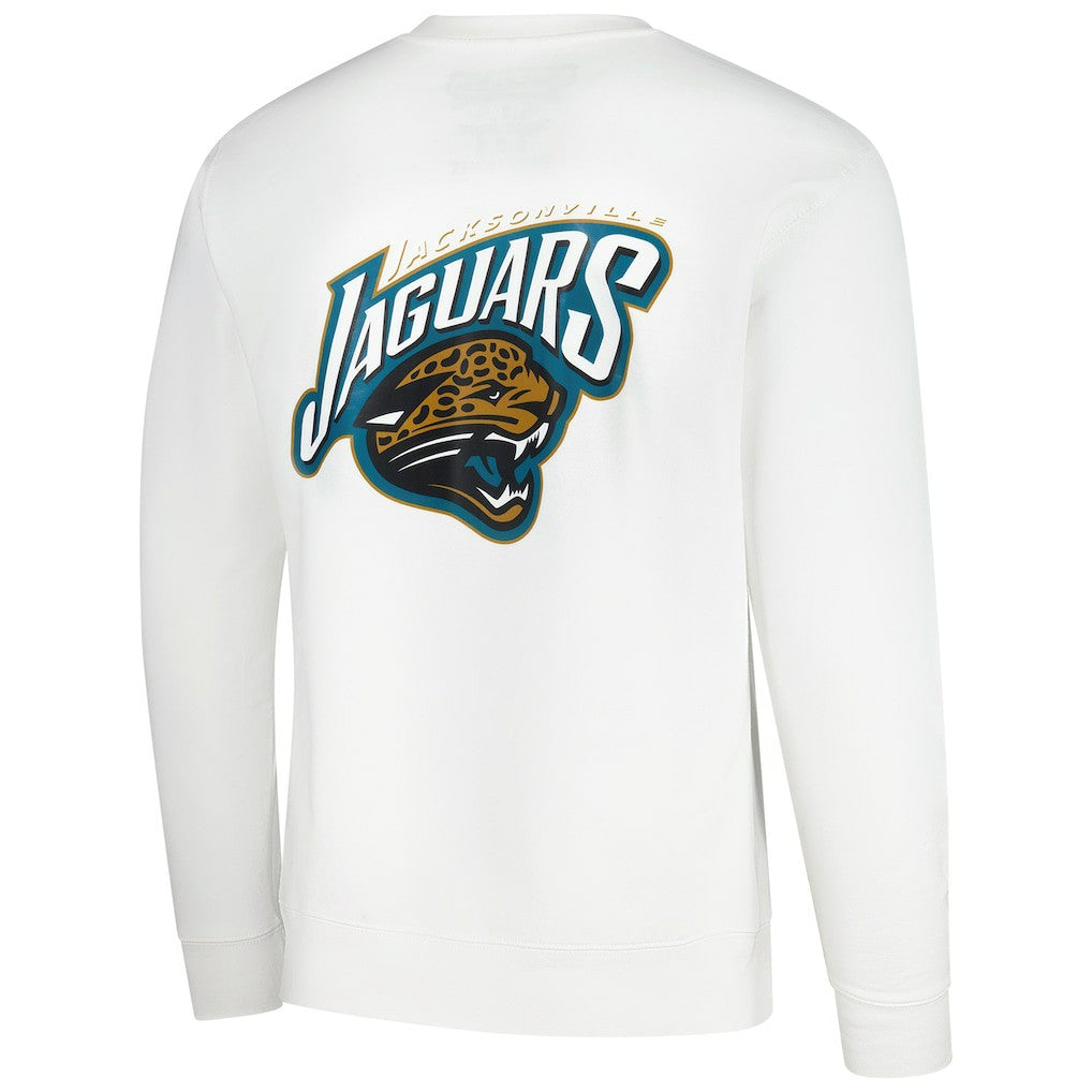 Jacksonville Jaguars Mitchell & Ness Duval Classic Logos Pullover Sweatshirt