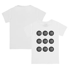 Chicago Cubs Tiny Turnip Youth Logo Grid T-Shirt | MLB Shop