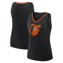 Baltimore Orioles Women's Plus Sized Stellar Win V-Neck Tank Top | MLB Sale