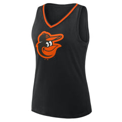 Baltimore Orioles Women's Plus Sized Stellar Win V-Neck Tank Top | MLB Sale