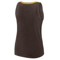 San Diego Padres Women's Plus Sized Stellar Win V-Neck Tank Top | MLB On Sale