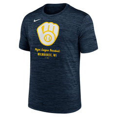 Milwaukee Brewers Nike Velocity Dri-FIT T-Shirt | MLB Shop