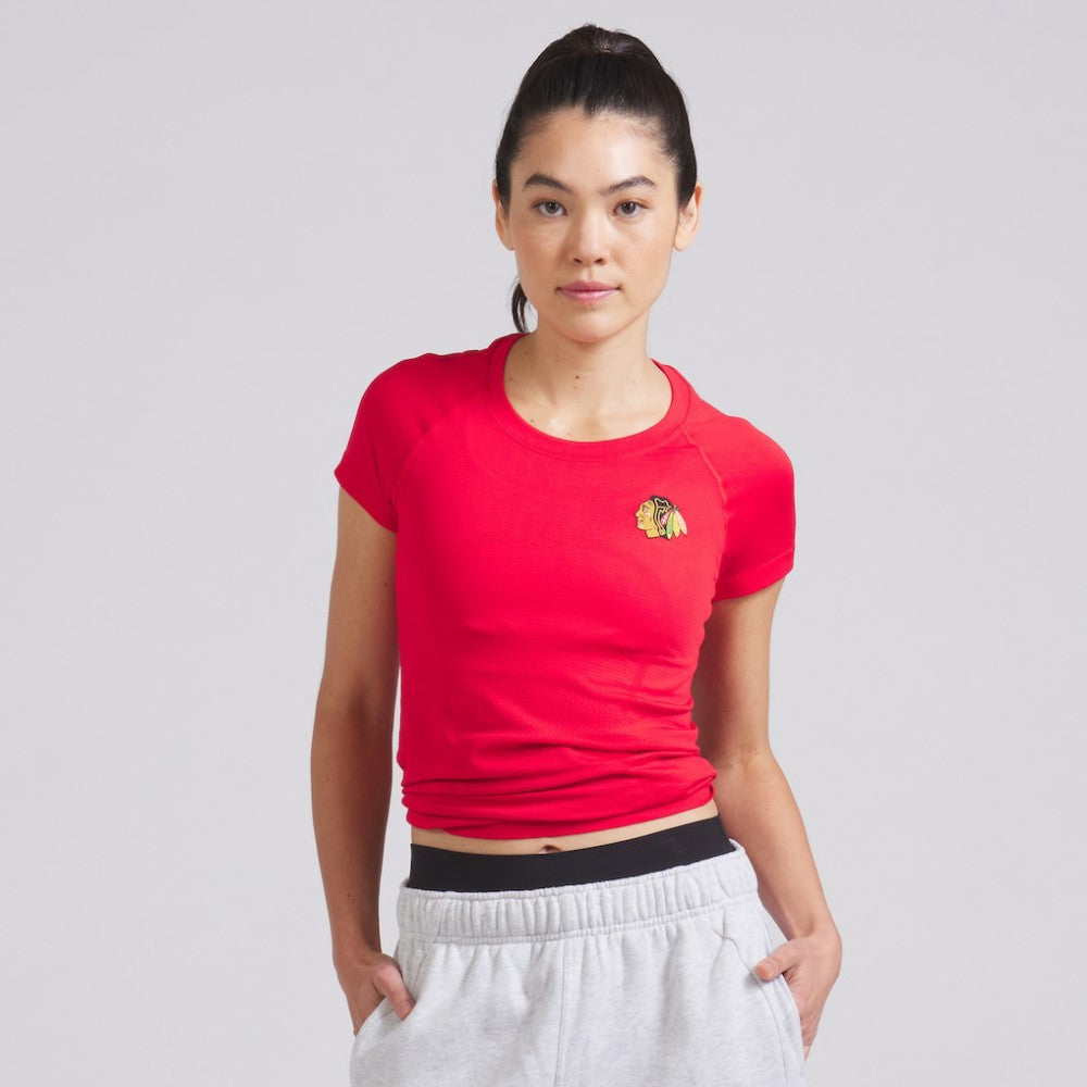 Chicago Blackhawks lululemon Women's Swiftly Tech Short-Sleeve Shirt 2.0 Discount