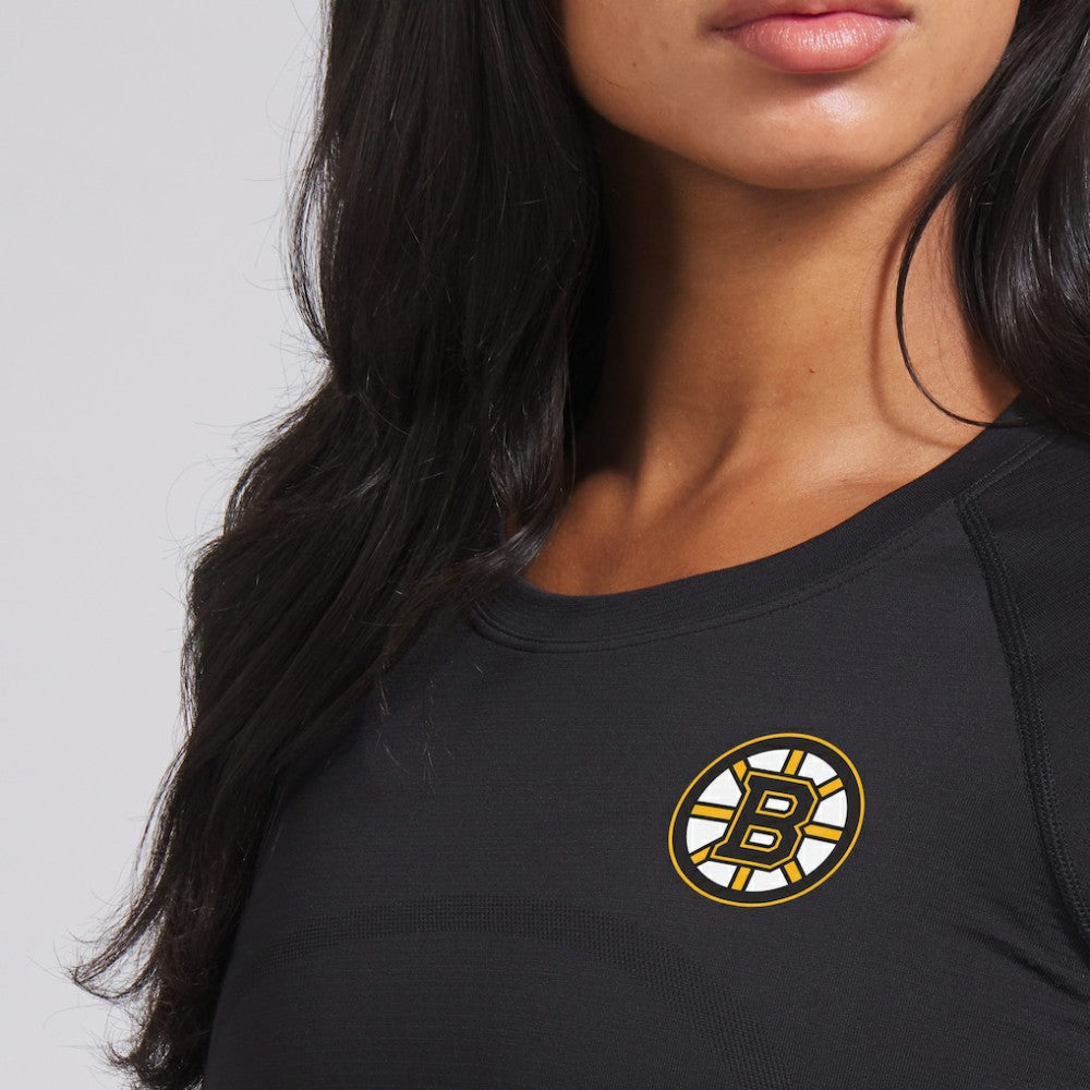 Boston Bruins lululemon Women's Swiftly Tech Short-Sleeve Shirt 2.0 For Sale