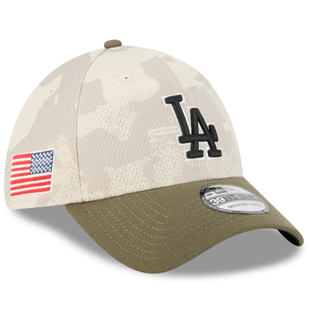 Los Angeles Dodgers New Era 2025 Armed Forces Day 39THIRTY Flex Hat | MLB Outlet