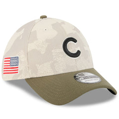 Chicago Cubs New Era 2025 Armed Forces Day 39THIRTY Flex Hat | MLB New