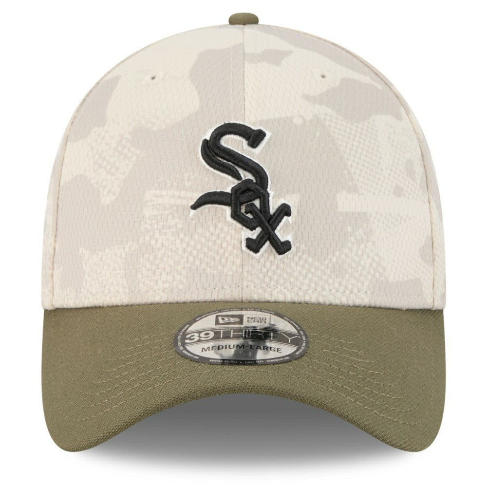Chicago White Sox New Era 2025 Armed Forces Day 39THIRTY Flex Hat | MLB Near me