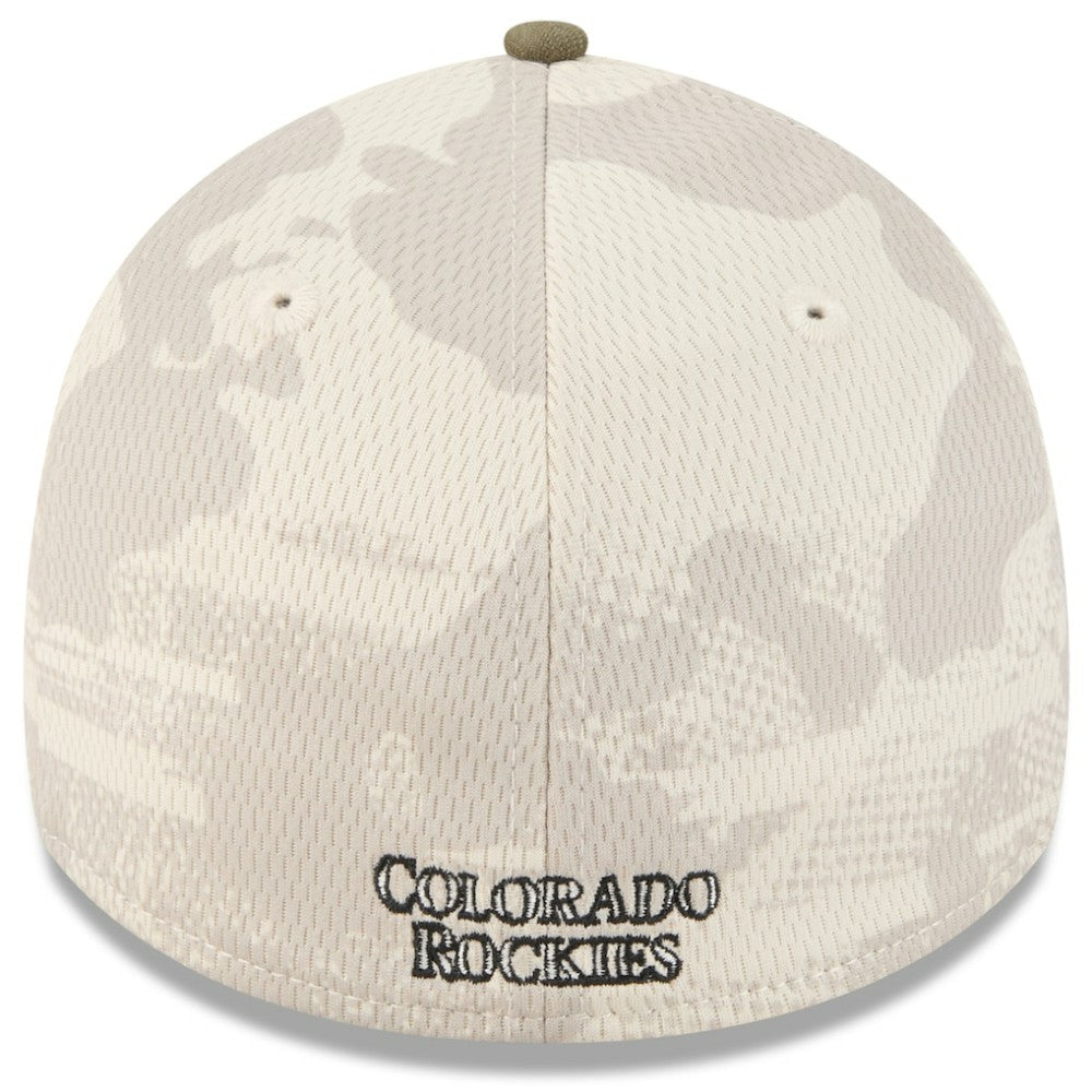 Colorado Rockies New Era 2025 Armed Forces Day 39THIRTY Flex Hat | MLB Near me