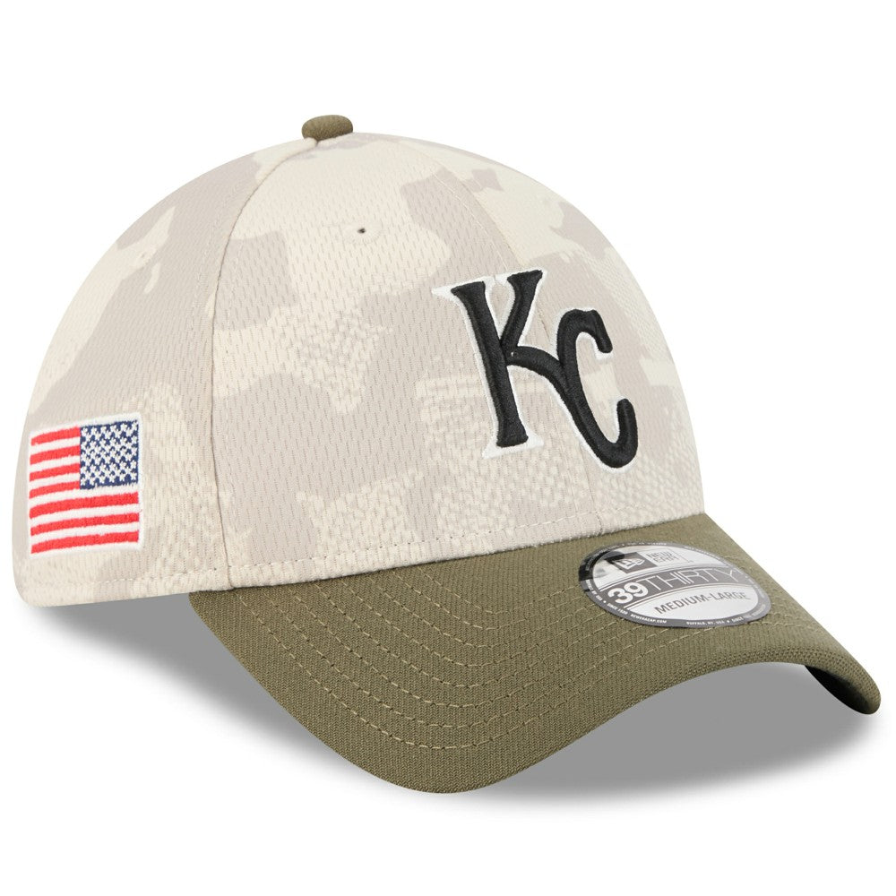 Kansas City Royals New Era 2025 Armed Forces Day 39THIRTY Flex Hat | MLB Sale