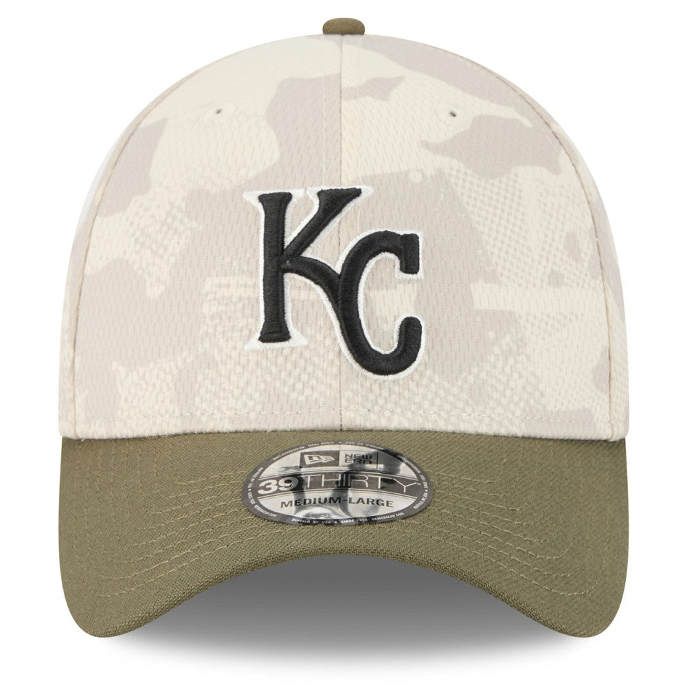 Kansas City Royals New Era 2025 Armed Forces Day 39THIRTY Flex Hat | MLB Sale
