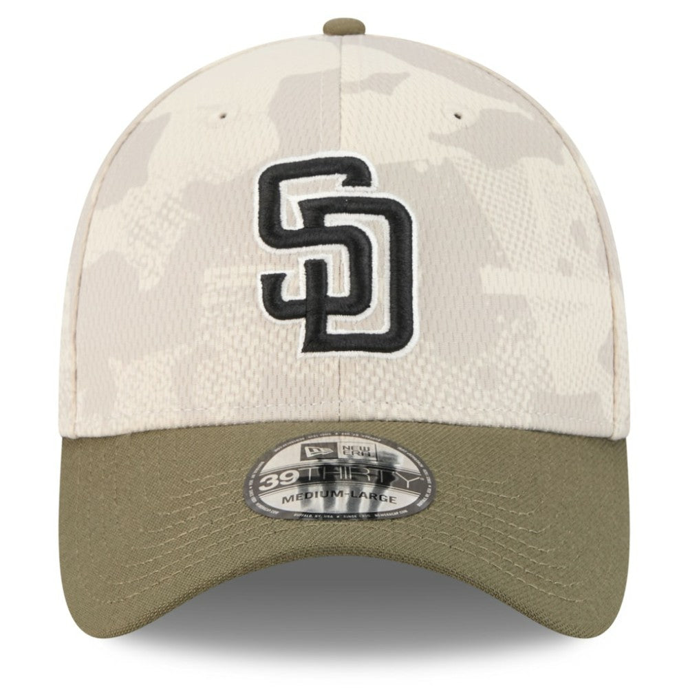 San Diego Padres New Era 2025 Armed Forces Day 39THIRTY Flex Hat | MLB On Sale