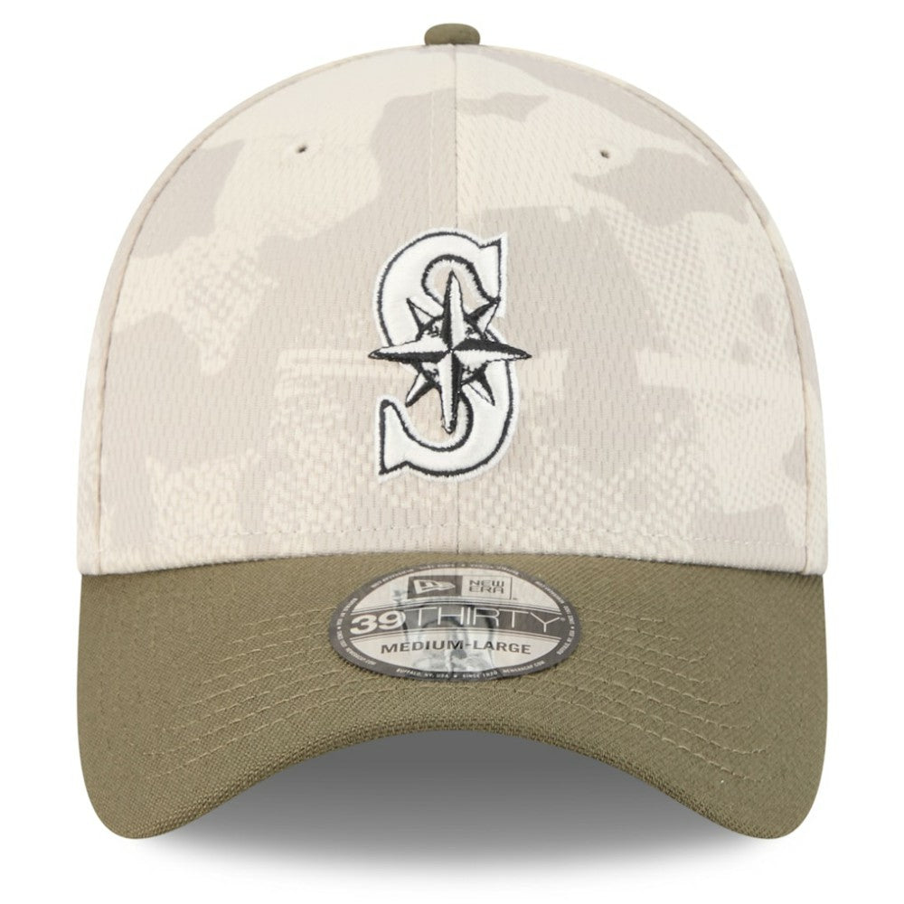 Seattle Mariners New Era 2025 Armed Forces Day 39THIRTY Flex Hat | MLB Online